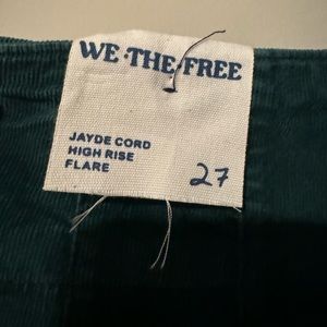 Free People corduroy flares